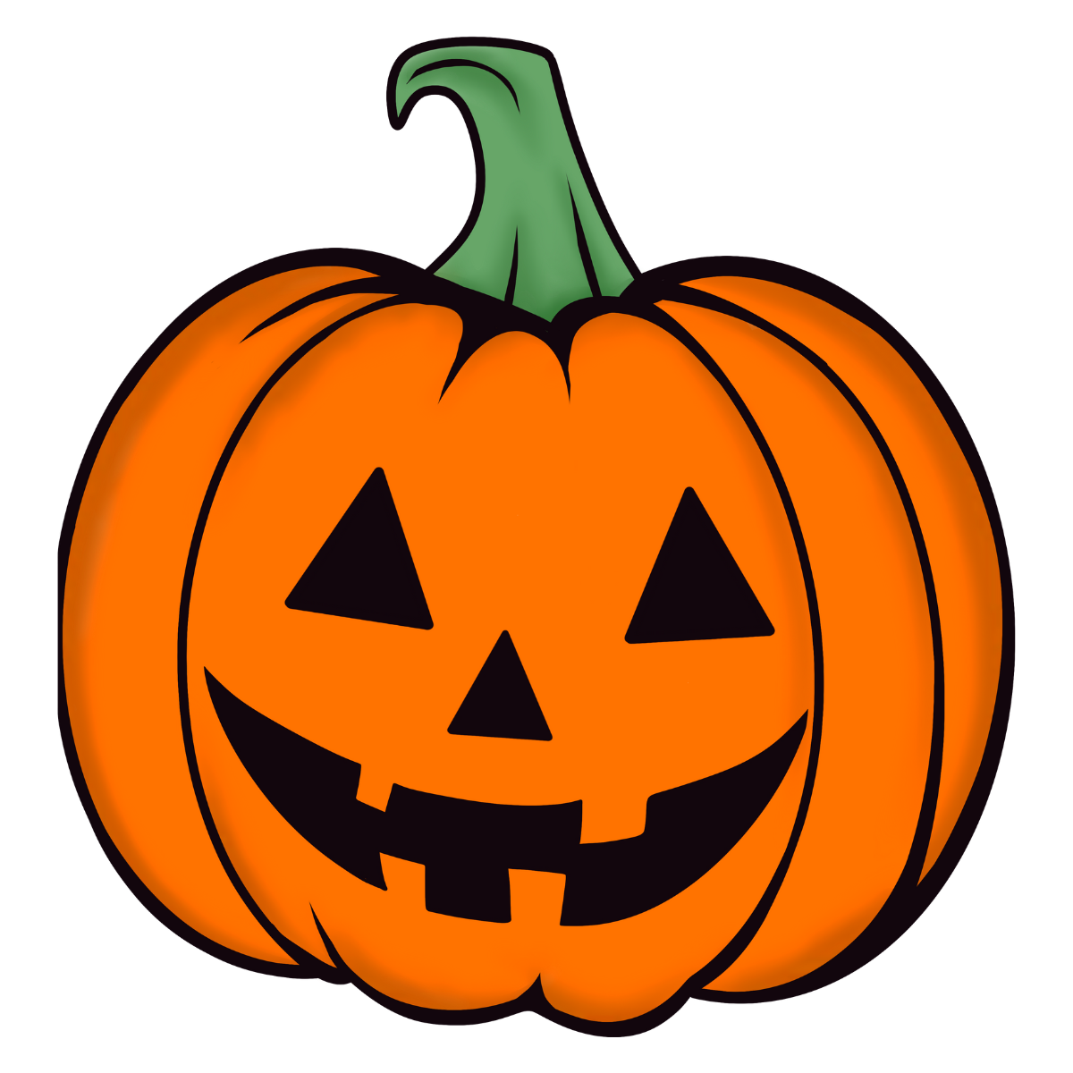 Halloween Pumpkin Right